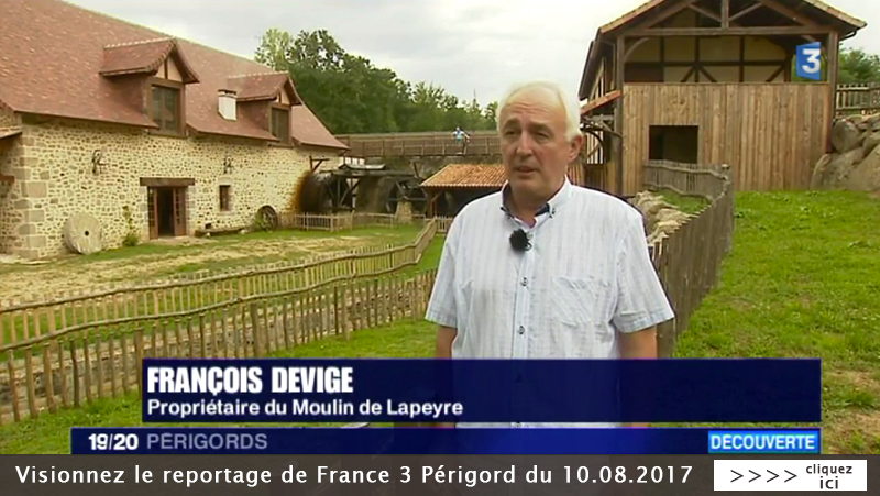 FRANCE 3 PERIGORD - MOULIN DE LAPEYRE