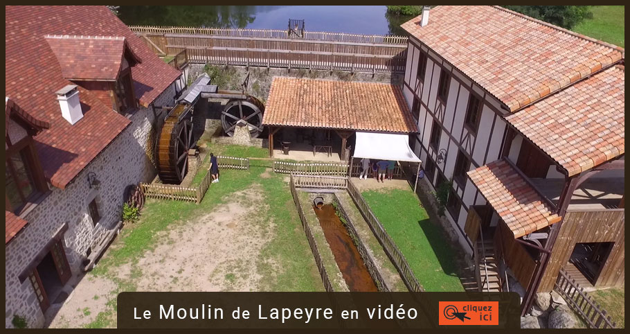 Vidéo Youtube Moulin de Lapeyre